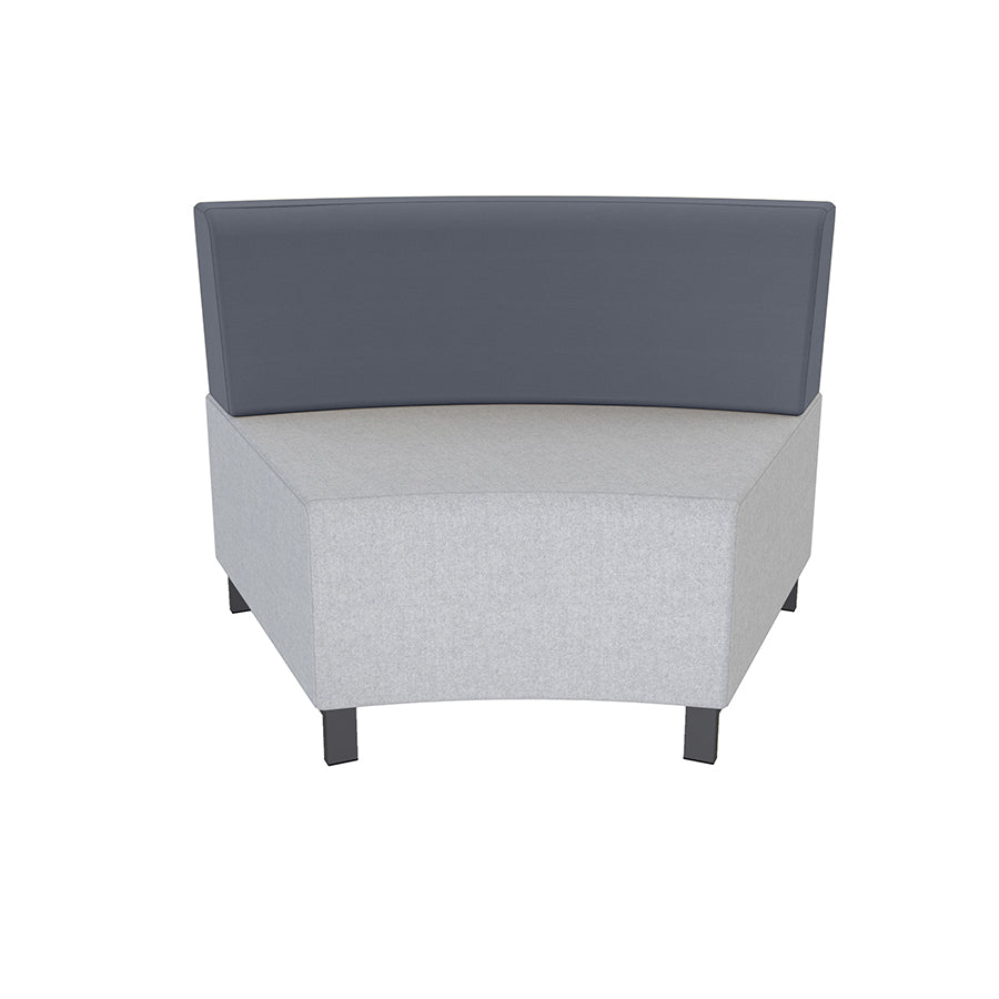 Piano 45° Internal Radius Curved Corner Bench Modular Sofa