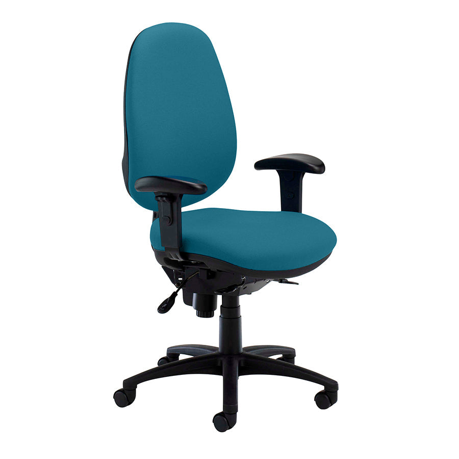 Summit Ergonomic 24hr Round Back Task Chair SCT91ADJ CO36319