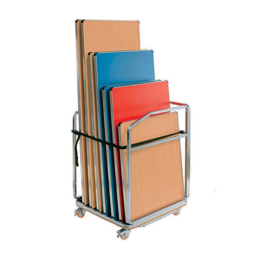 Contour 25 Small Rectangular Folding Table Trolley