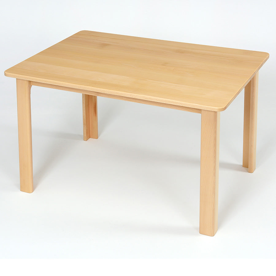 Devon Solid Beech Table Small Rectangular