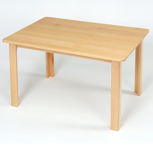 Devon Solid Beech Table Small Rectangular