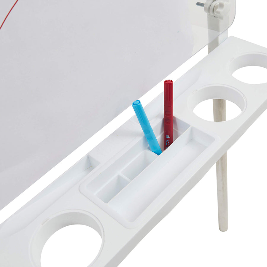 4 Sided Easel Sets (Clear or Dry Wipe Boards)
