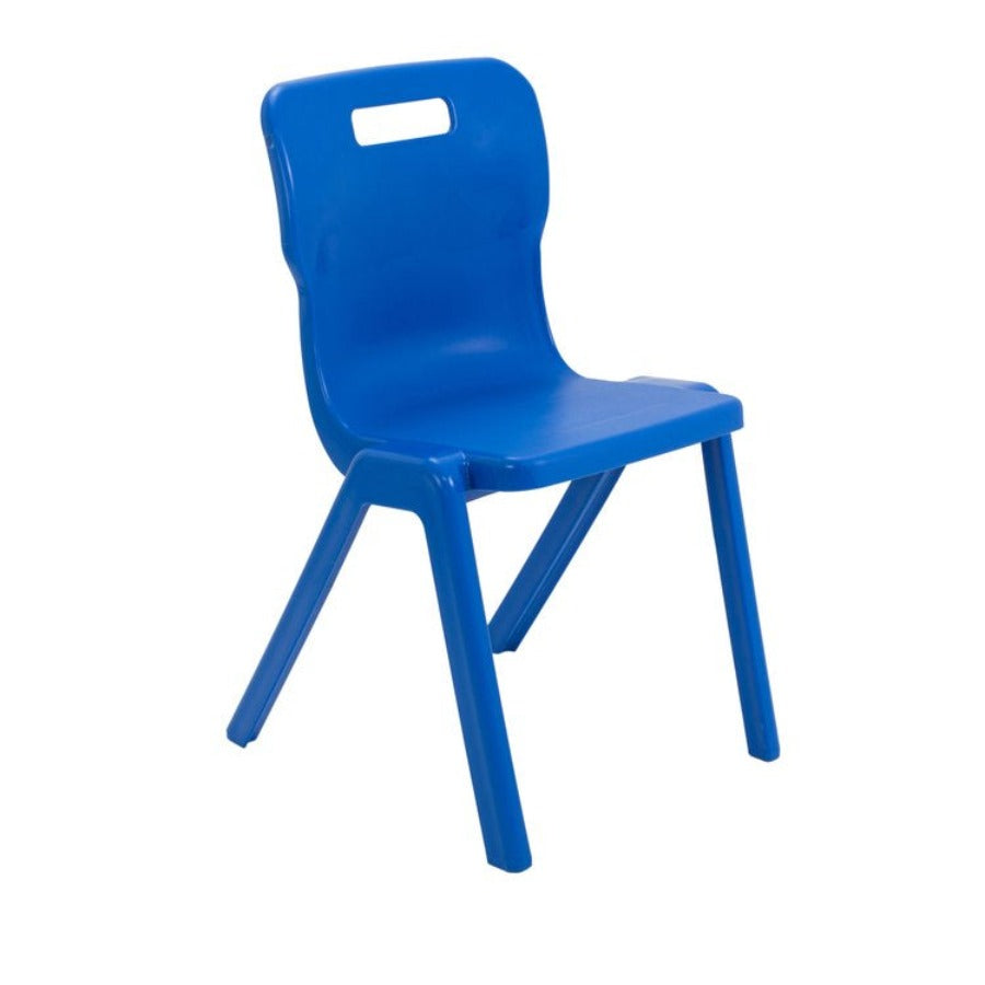 Titan Poly One Piece Chair Size Mark 6 SH460 Blue