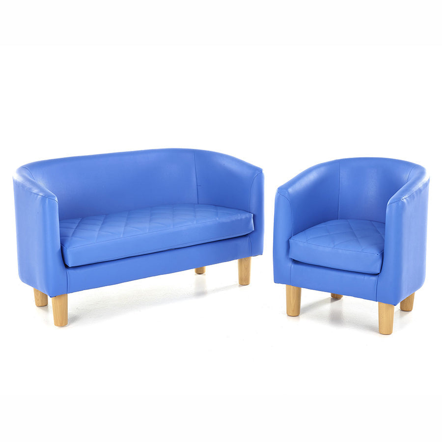 Quilted Tub Sofa
