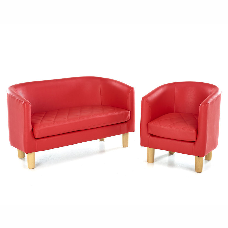 Quilted Tub Sofa