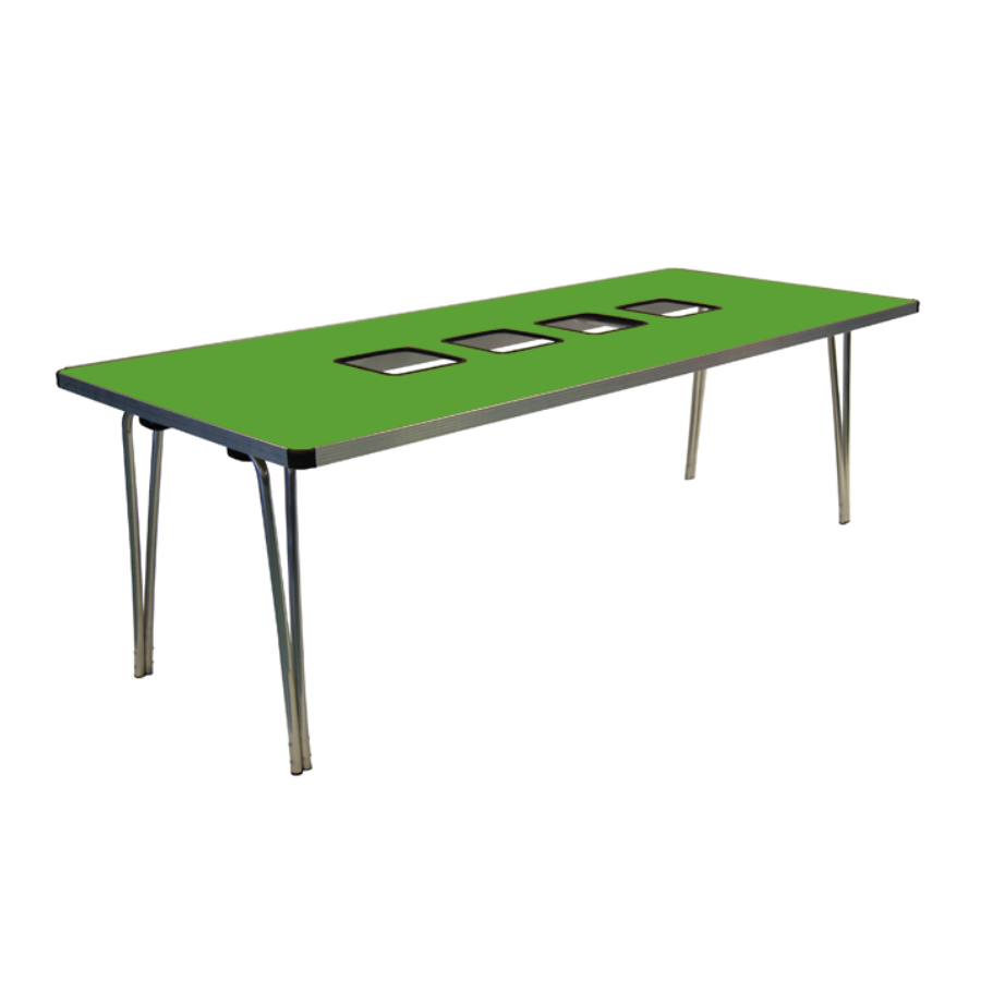 Tub Folding Table With 4 Tubs