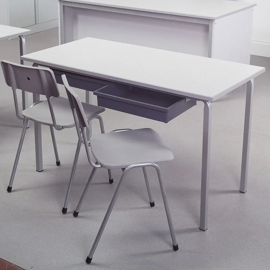 Two Piece Poly Chair Grey Lifestyle Image