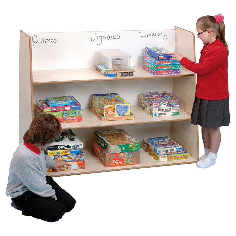 Twoey Free Standing Shelf with Drywipe S-1020-07 BO30673 3