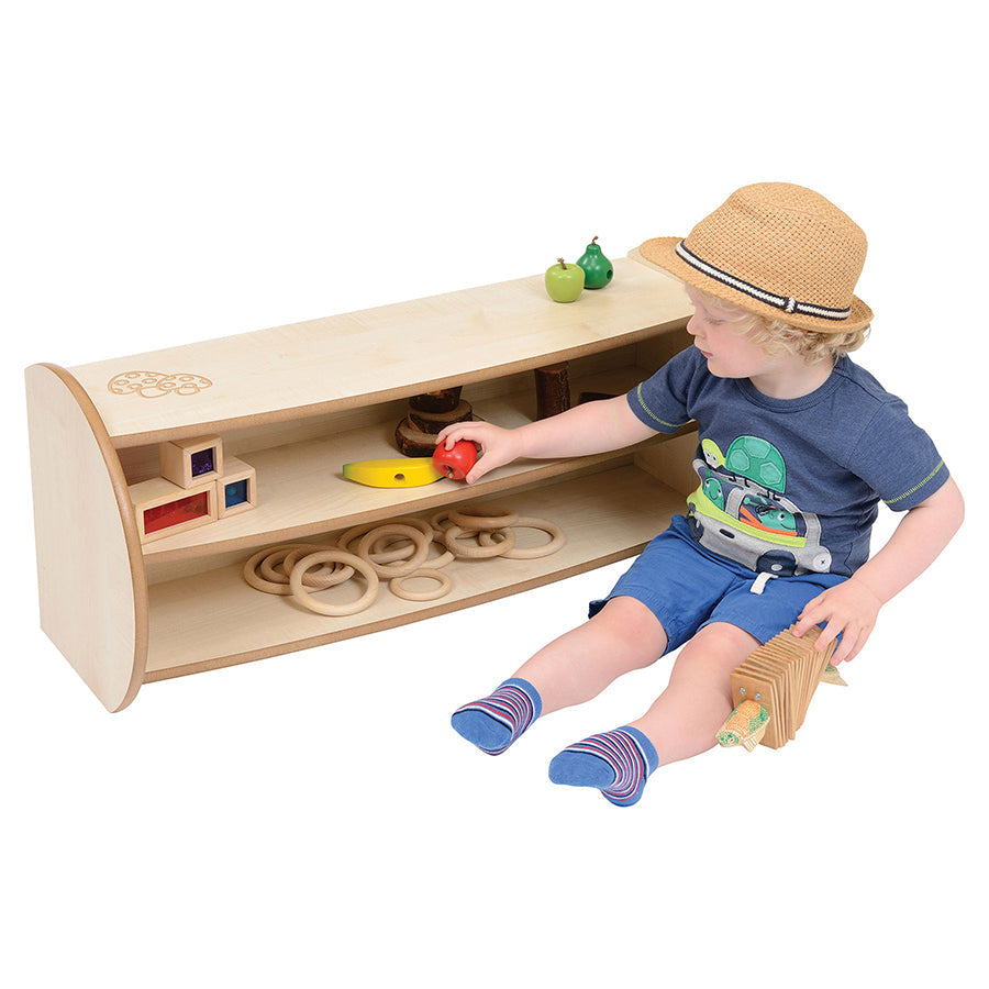 Twoey Mini 2 Shelf Unit S-2880-07 BO30004-MAPLE 1