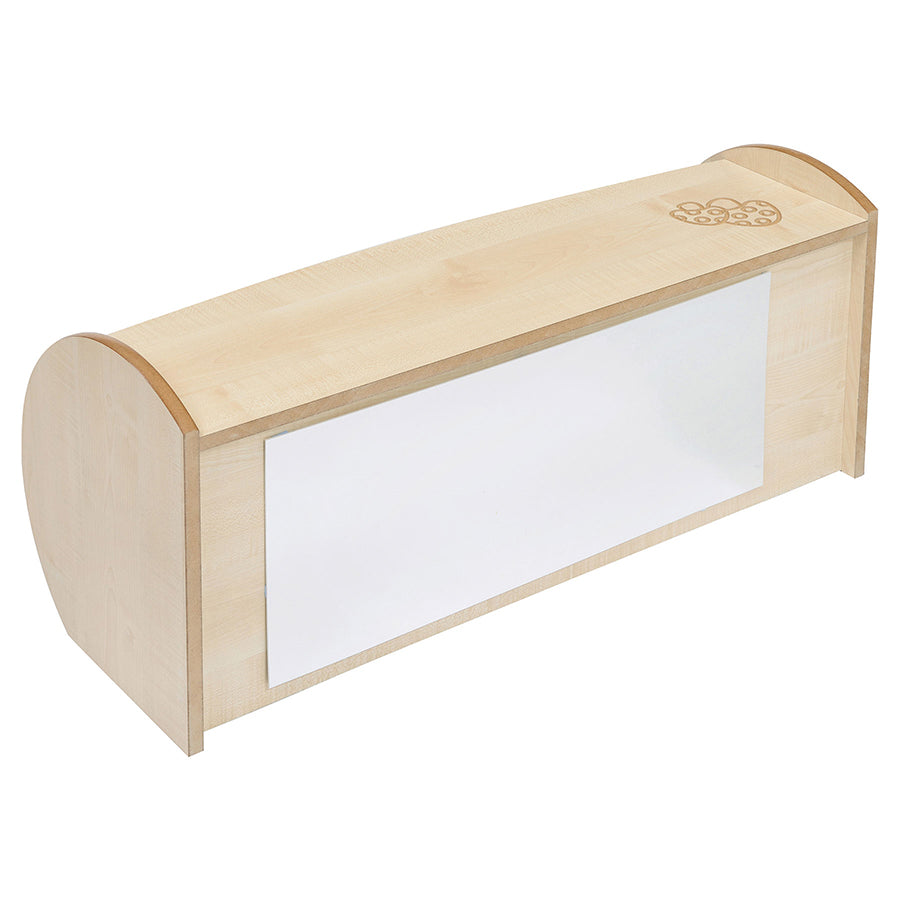 Twoey Mini Shelf Unit with Mirror Back S-2860-07 BO30002-MAPLE 2