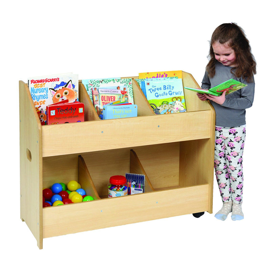 Twoey Mobile Classroom Organiser Maple S-1210-07 BM30150-MAP 3