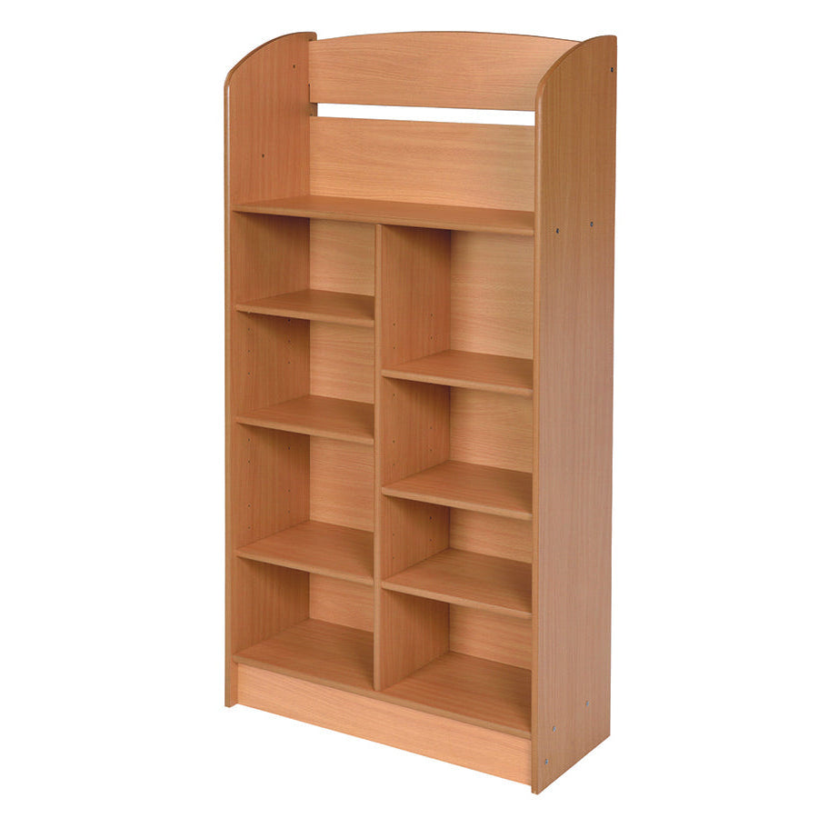 Twoey Tall Single Sided H1500mm Bookcase Beech S-0860-06 BO30251