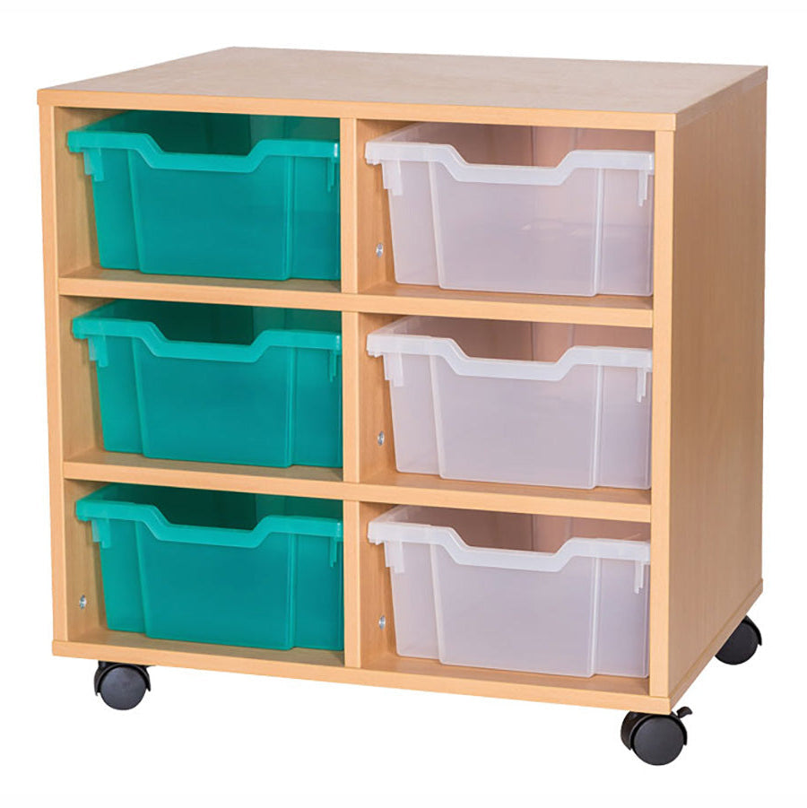 Smart Storage 6 Deep Tray Double Unit