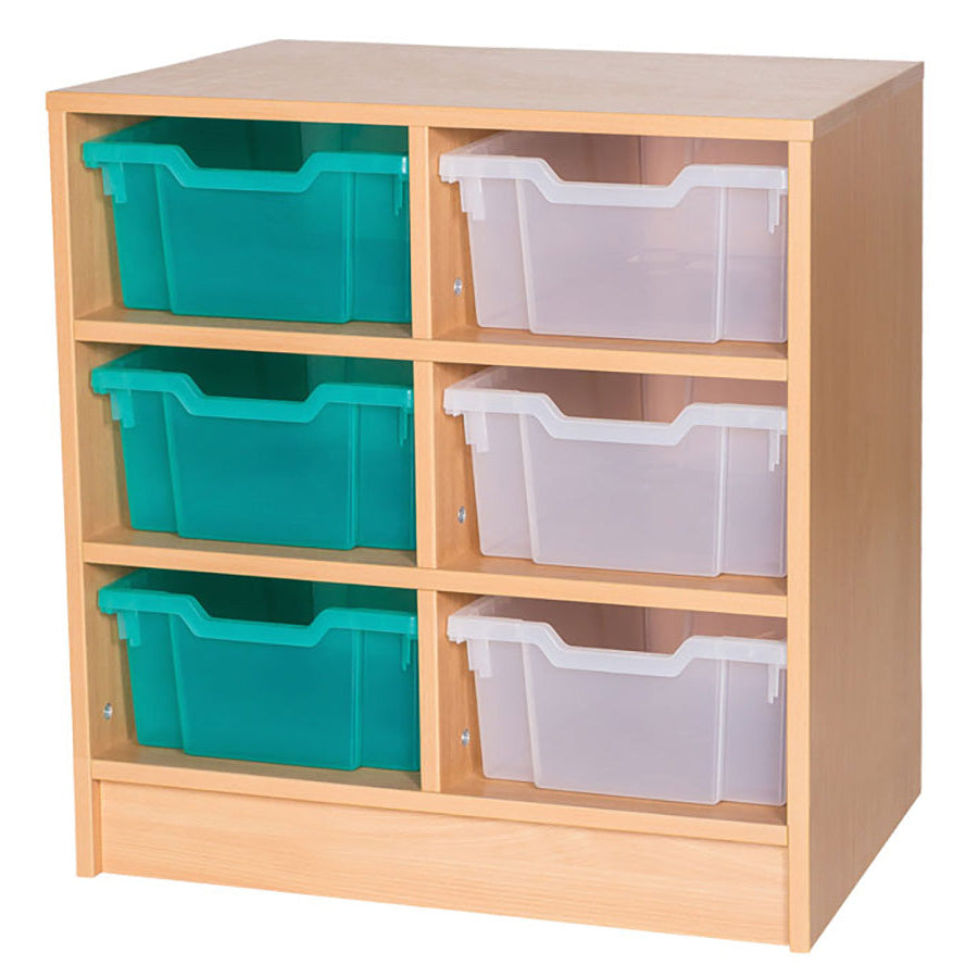 Smart Storage 6 Deep Tray Double Unit