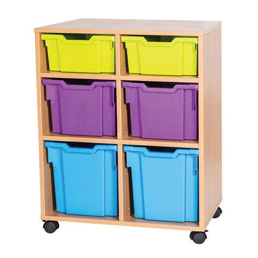 Smart Storage 6 Combination Tray Double Unit