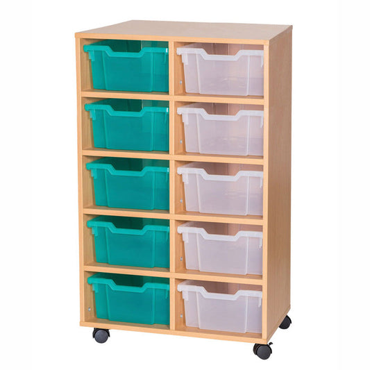 Smart Storage 10 Deep Tray Double Unit