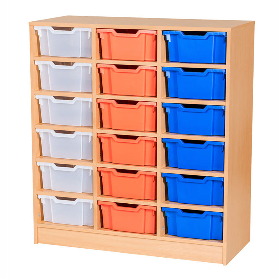 Smart Storage 18 Deep Tray Triple Unit