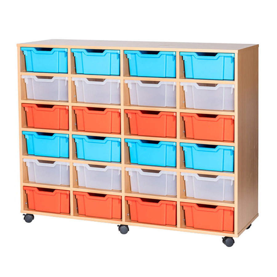 Smart Storage 24 Deep Tray Quad Unit