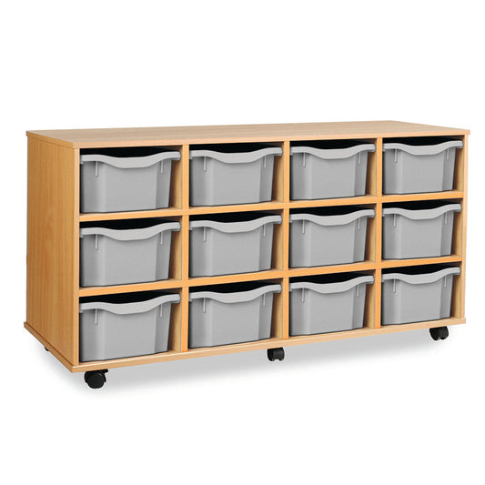 12 Double Tray Unit - Horizontal