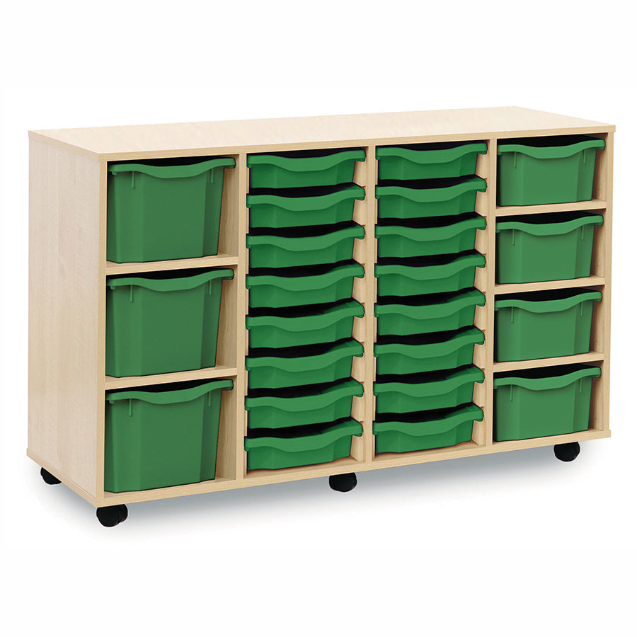 16 Single, 4 Double & 3 Triple Tray Unit
