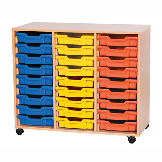 Smart Storage 27 Shallow Tray Triple Unit