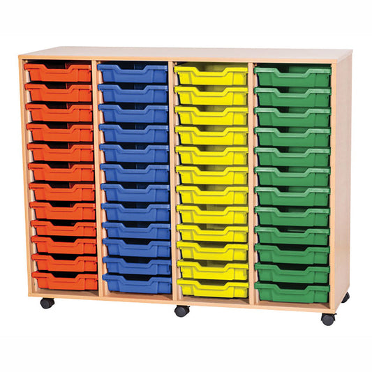 Smart Storage 48 Shallow Tray Quad Unit