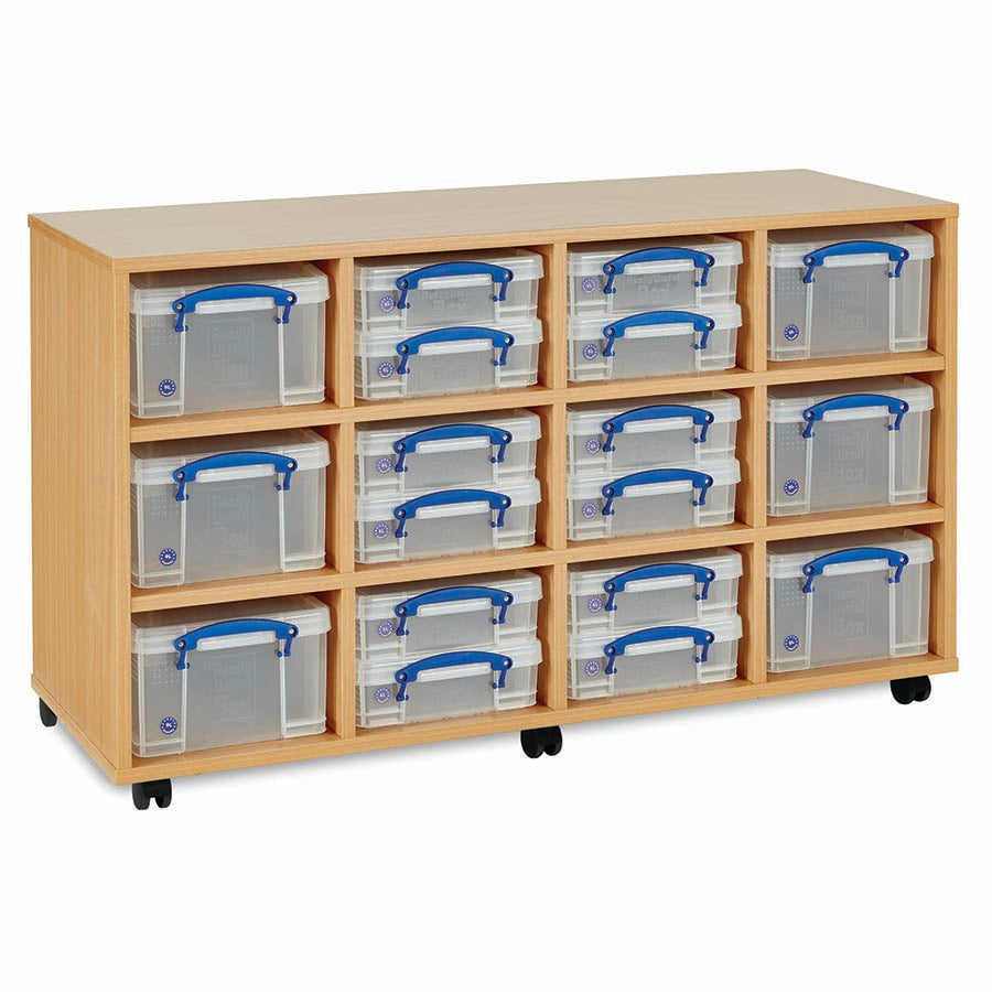 Really Useful Storage Box Unit with 18 Boxes
