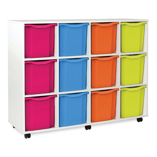 Monarch Premium Storage 12 Quad Tray Unit