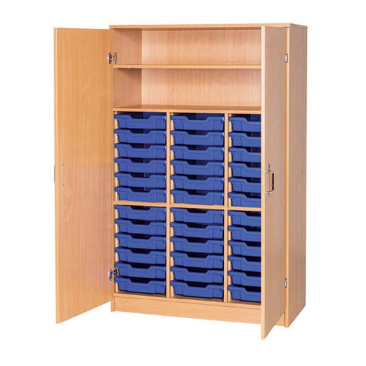 Smart Storage 36 Shallow Tray Shelf Cupboard