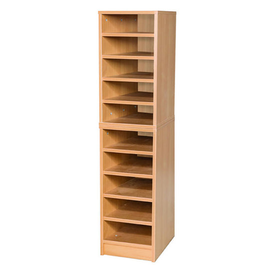Smart Storage 10 Fixed Shelf A4 Paper Store - Static