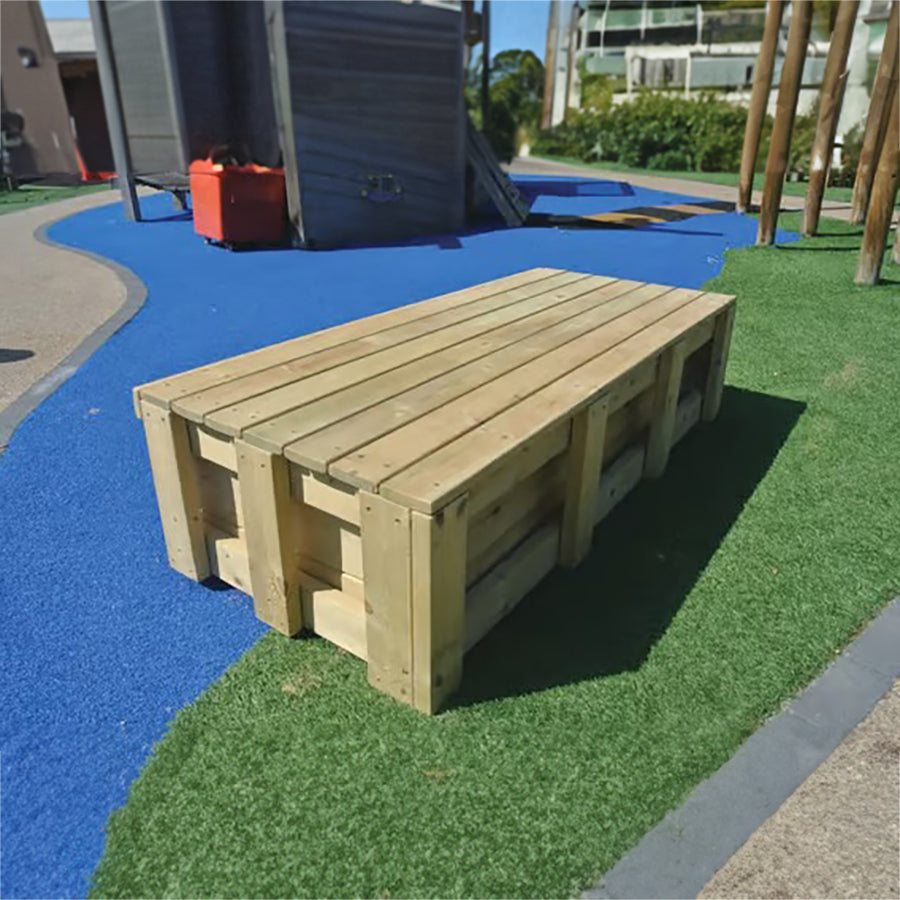 Sliding Lid Sandbox