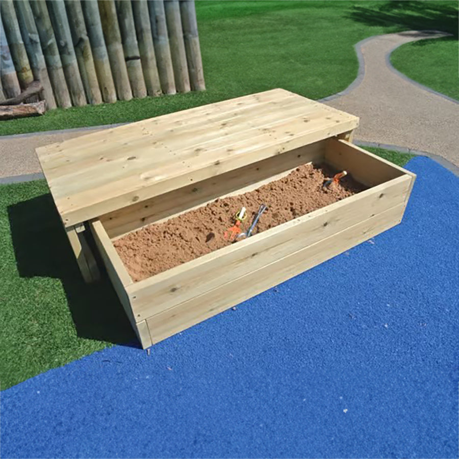Sliding Lid Sandbox