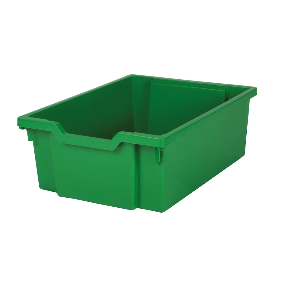 Gratnells deep green storage tray