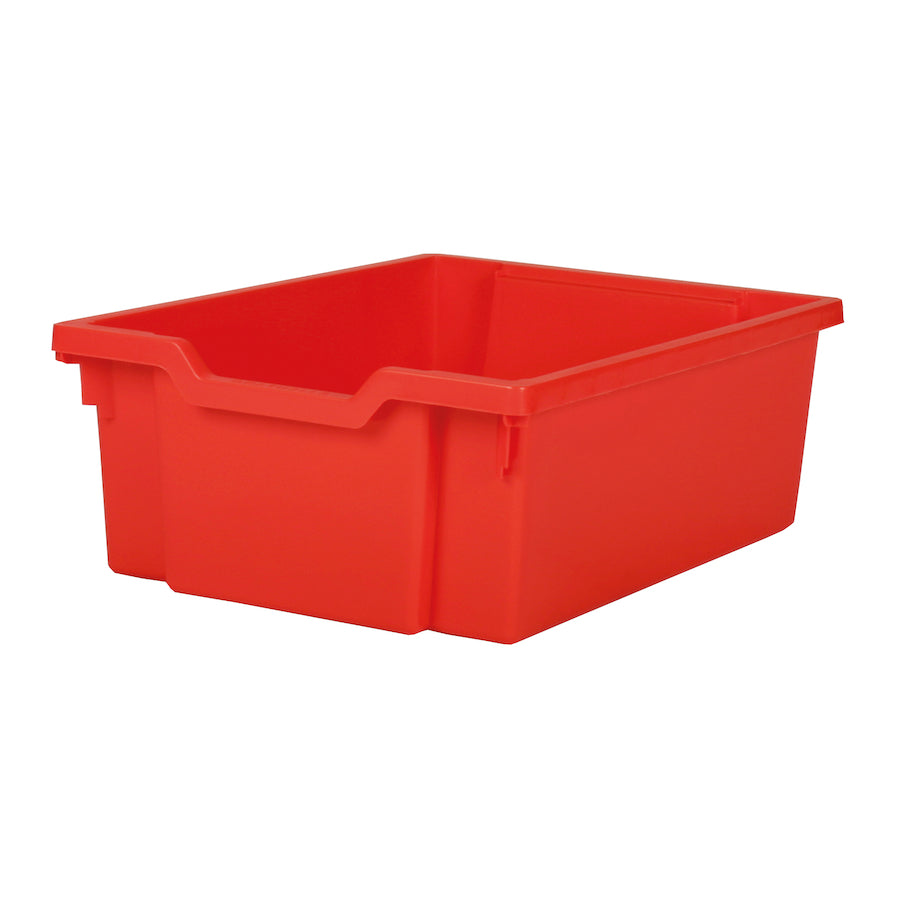 Gratnells deep red storage tray