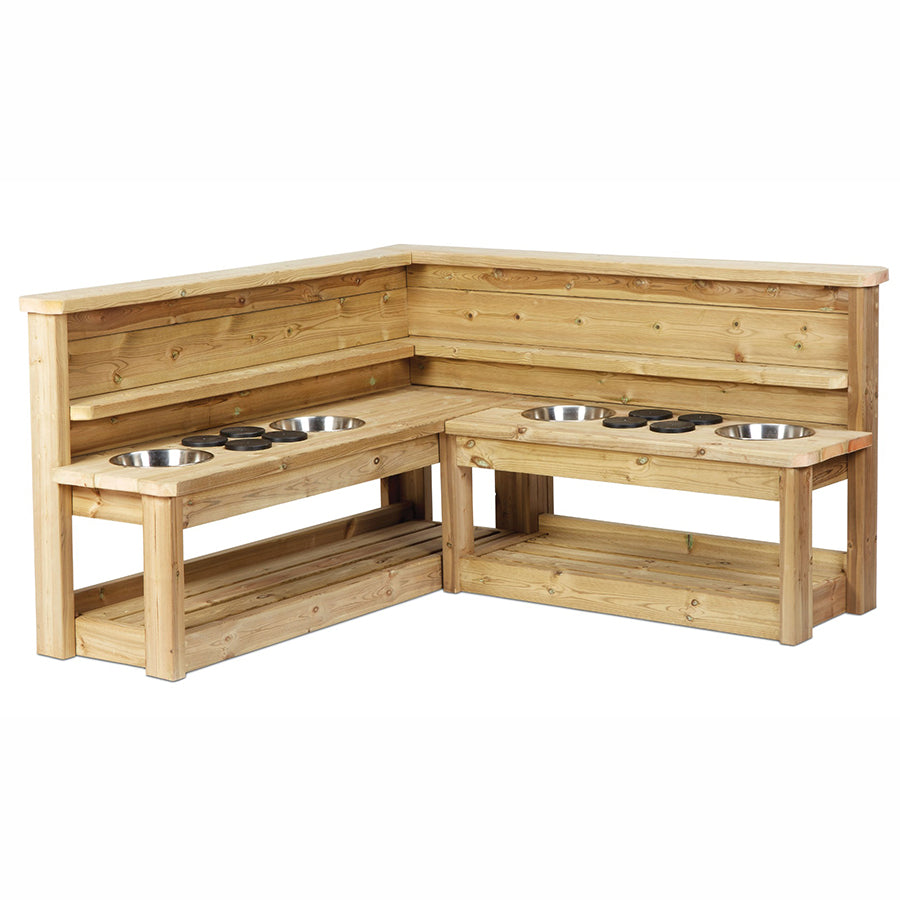 Corner Kitchen with Outdoor Maths Kit