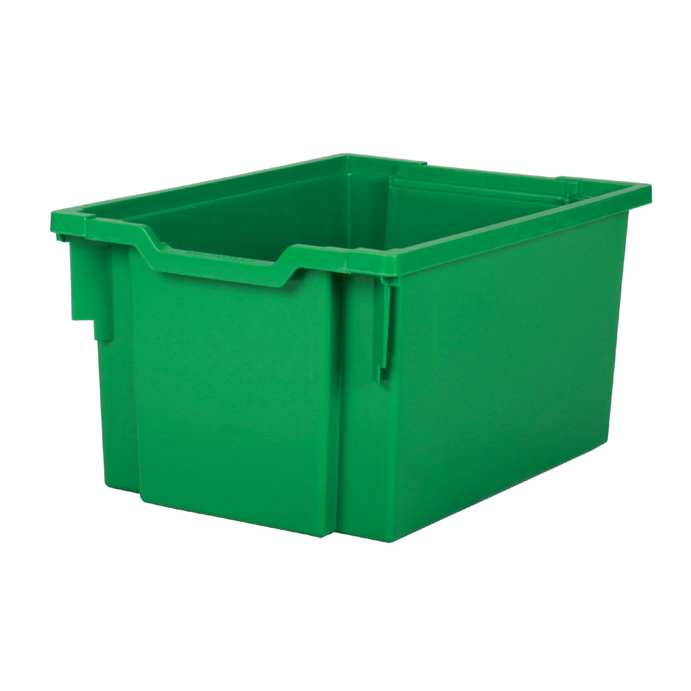 Gratnells extra deep green storage tray