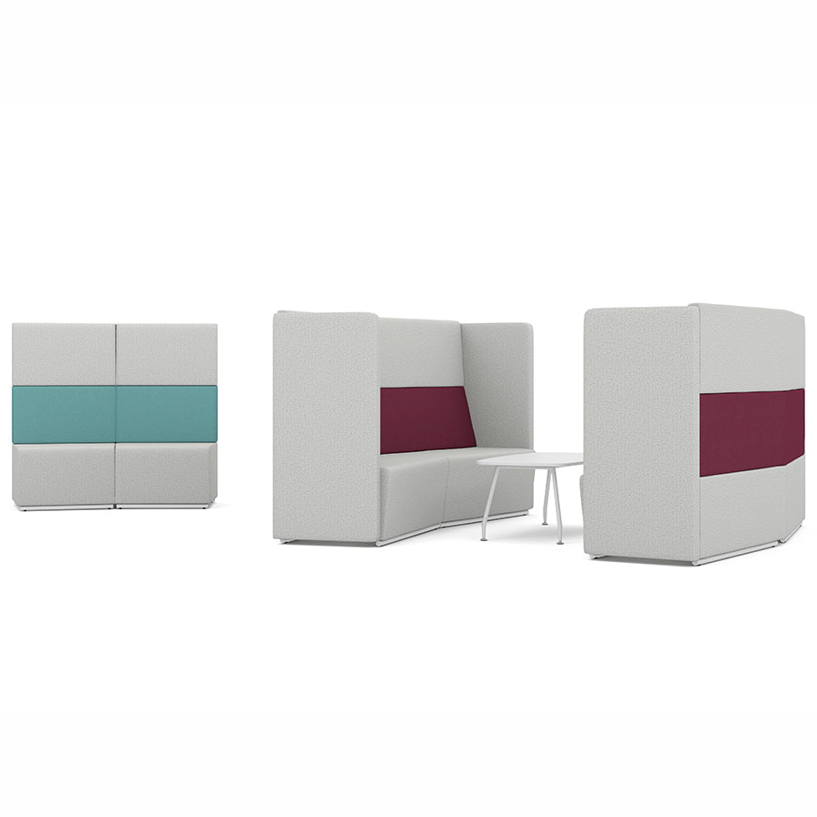 Fifteen Radial Single Seat High Back 45 degrees internal