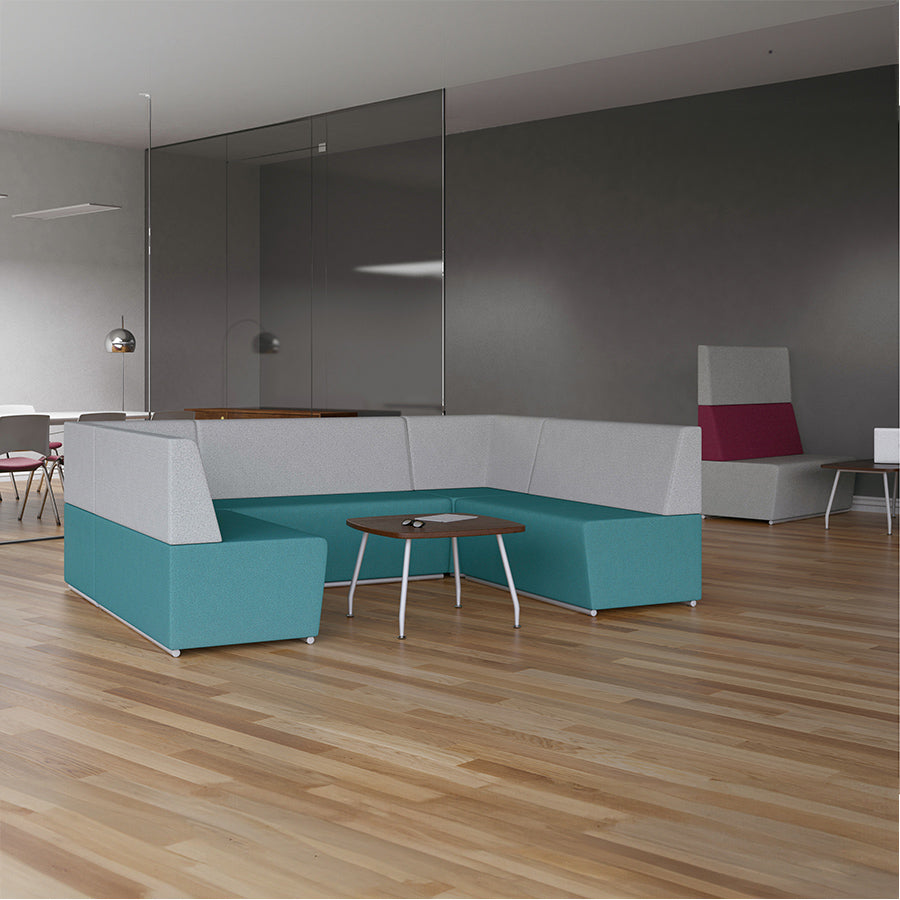 Fifteen 2 Seat High Back Soft Seating