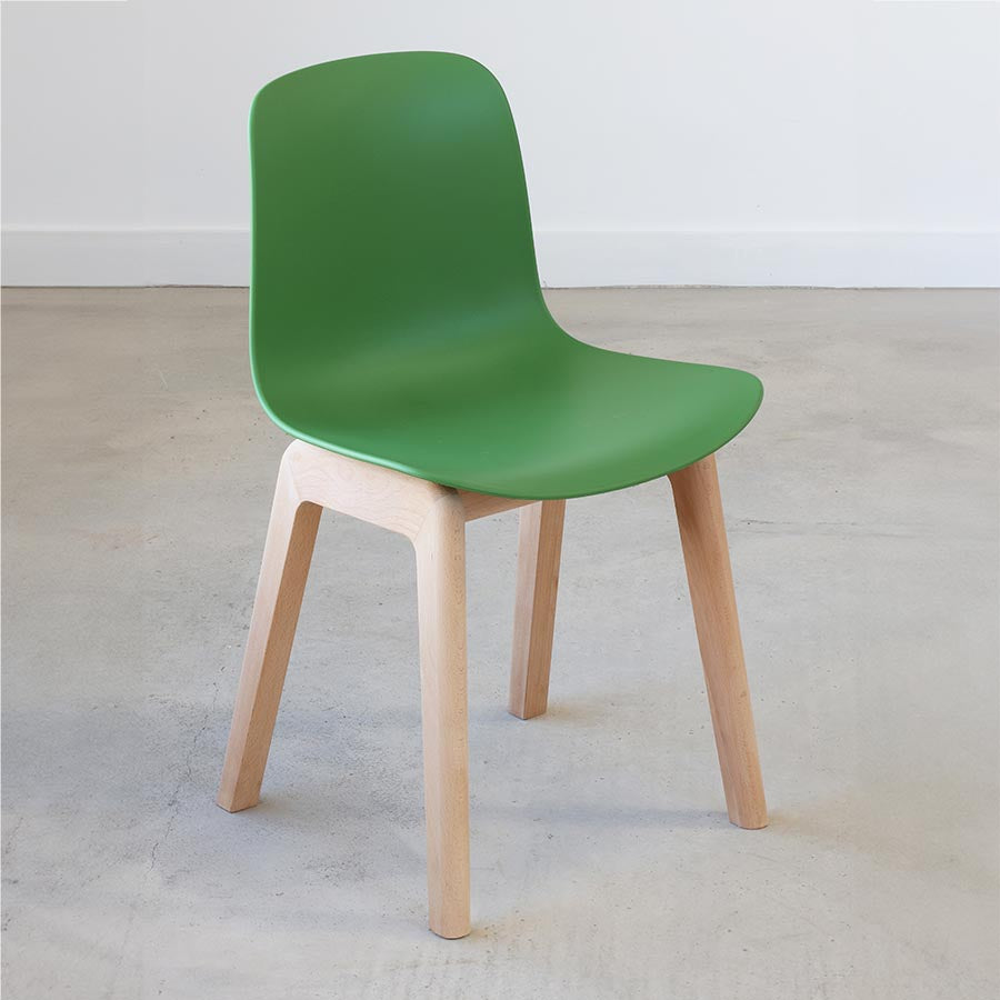 Flux Beech Wood 4 Leg Chair
