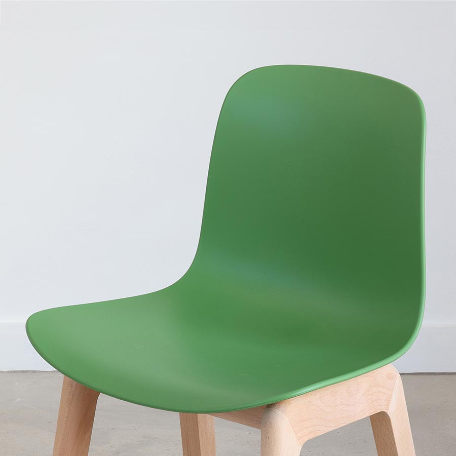 Flux Beech Wood 4 Leg Chair
