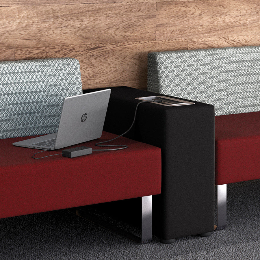 Fifteen Upholstered Arm for Low or High Back Seating