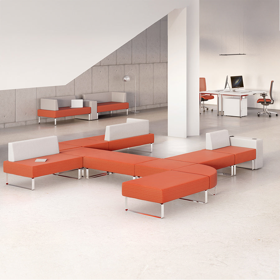 Intro Single Seat with Right Hand Arm Rest