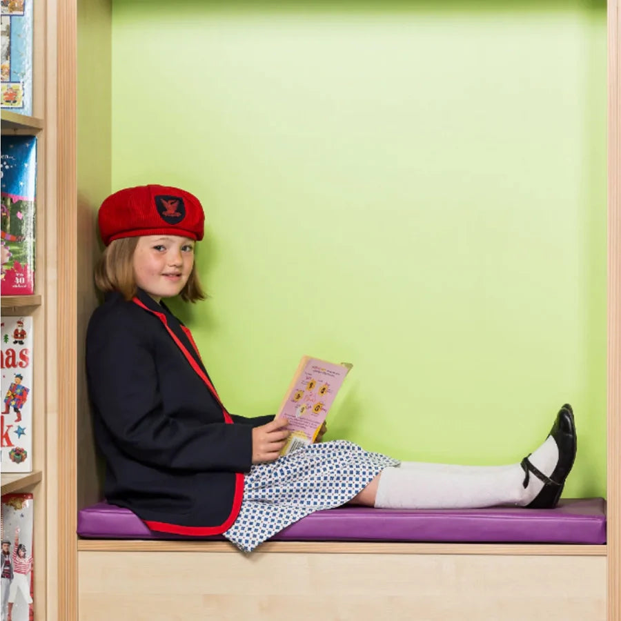 KubbyClass® Seat & Back Pads for Library Reading Nook