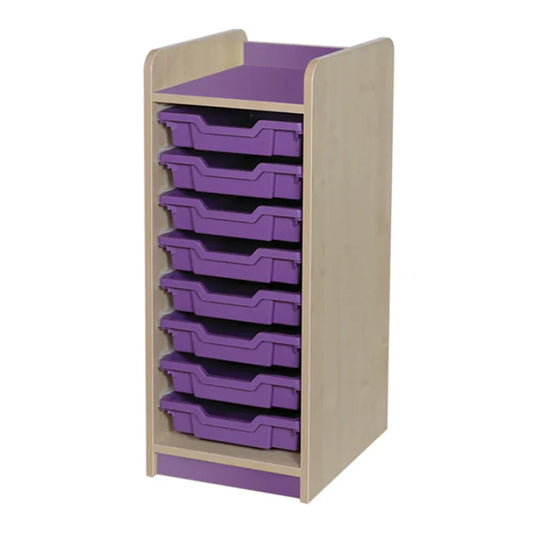 KubbyClass® - 8 Shallow Tray Single Unit