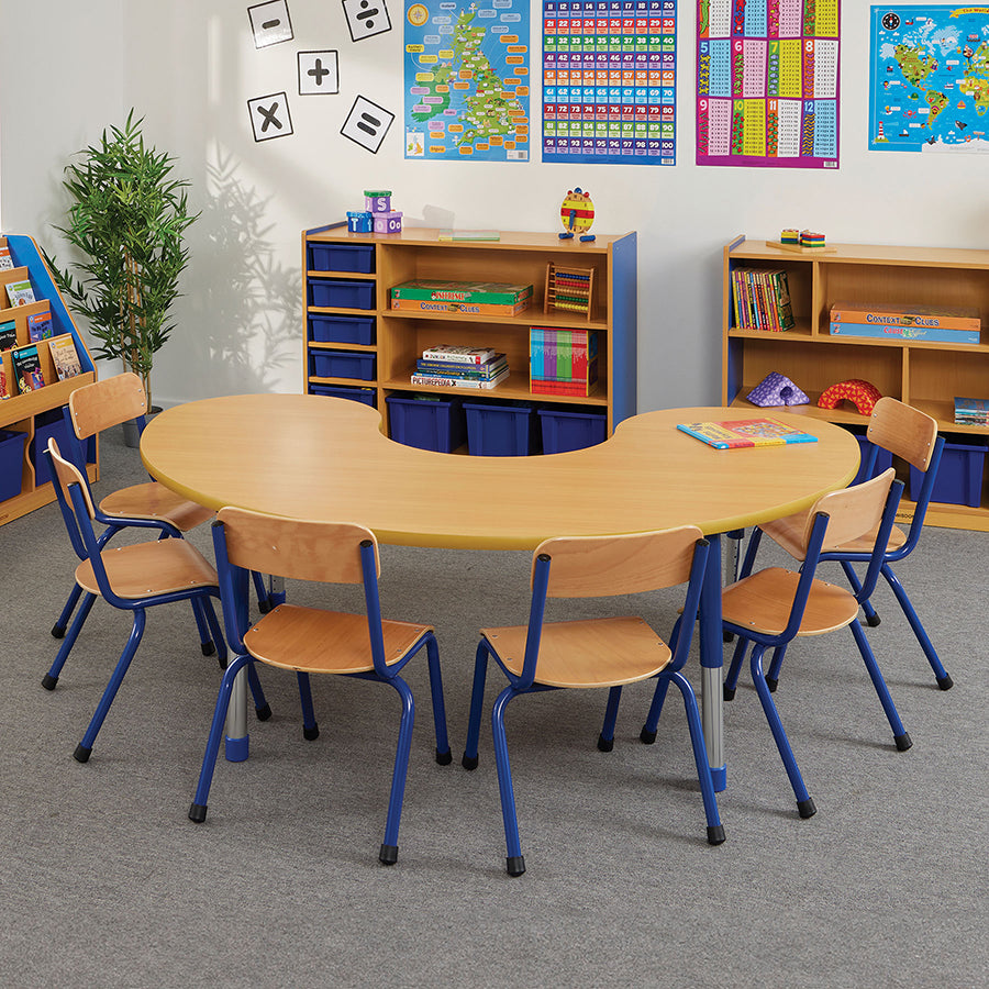 Milan Height Adjustable Group Table