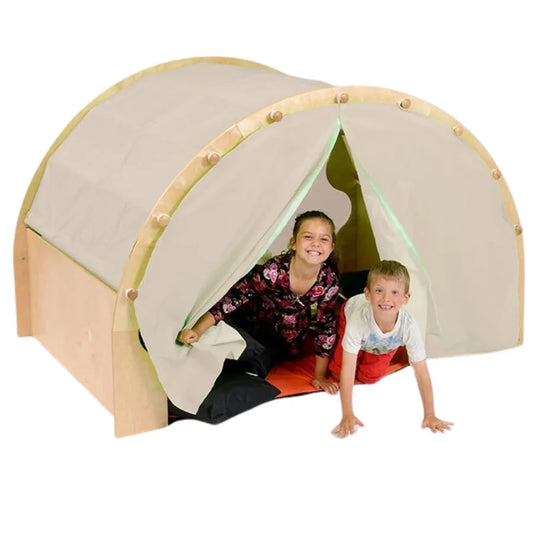 Play Pod & Canopy & 2 Sets Of Curtains