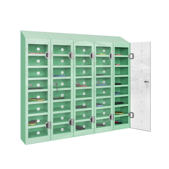 Pure PHONESAFE Storage Locker - 32 Phone Bay