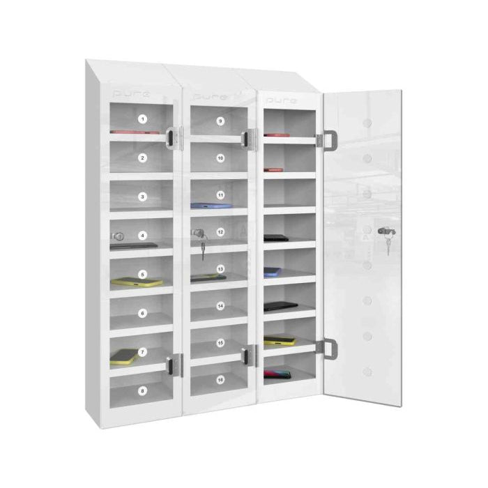 Pure PHONESAFE Storage Locker - 24 Phone Bay