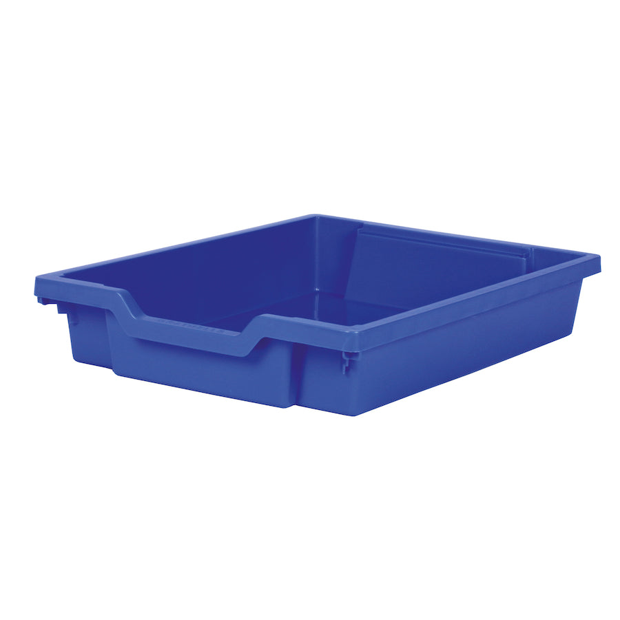 Gratnells shallow blue storage tray