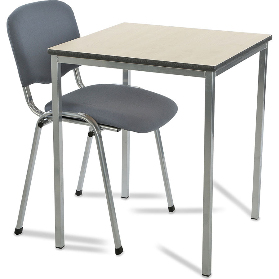 Morleys Fully Welded Classroom Table 600X600 Square Spray PU Edge